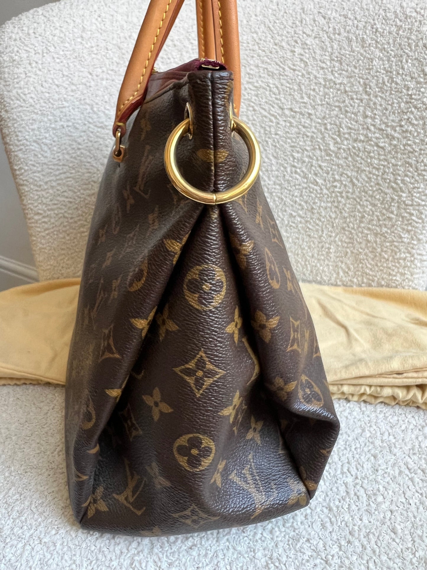 Louis Vuitton Pallas Tote in Monogram and Fuchsia (RRP £1960)