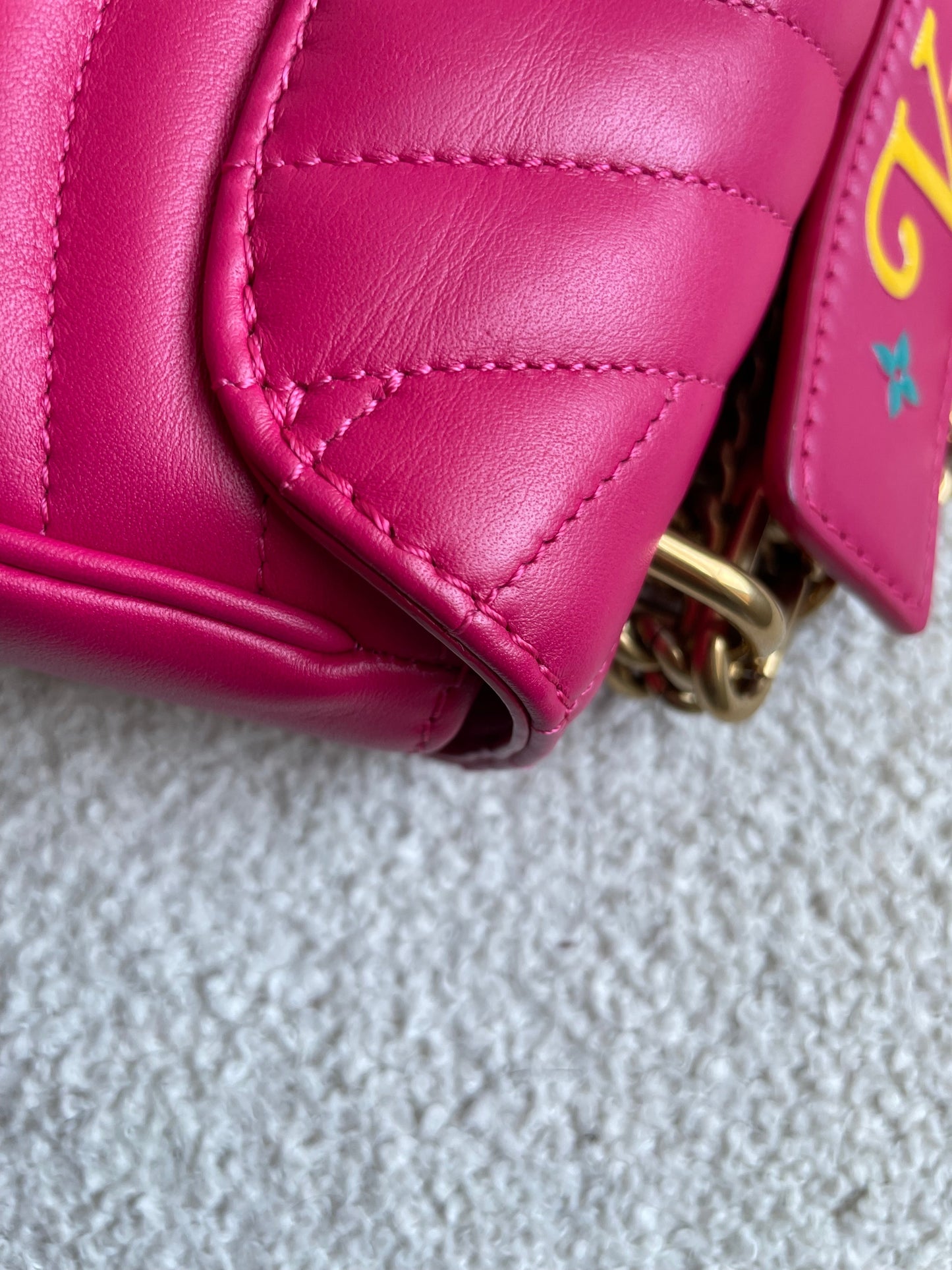 Louis Vuitton New Wave MM Bag in Pink
