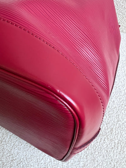 Louis Vuitton Fuchsia Epi Noe GM Bucket Bag