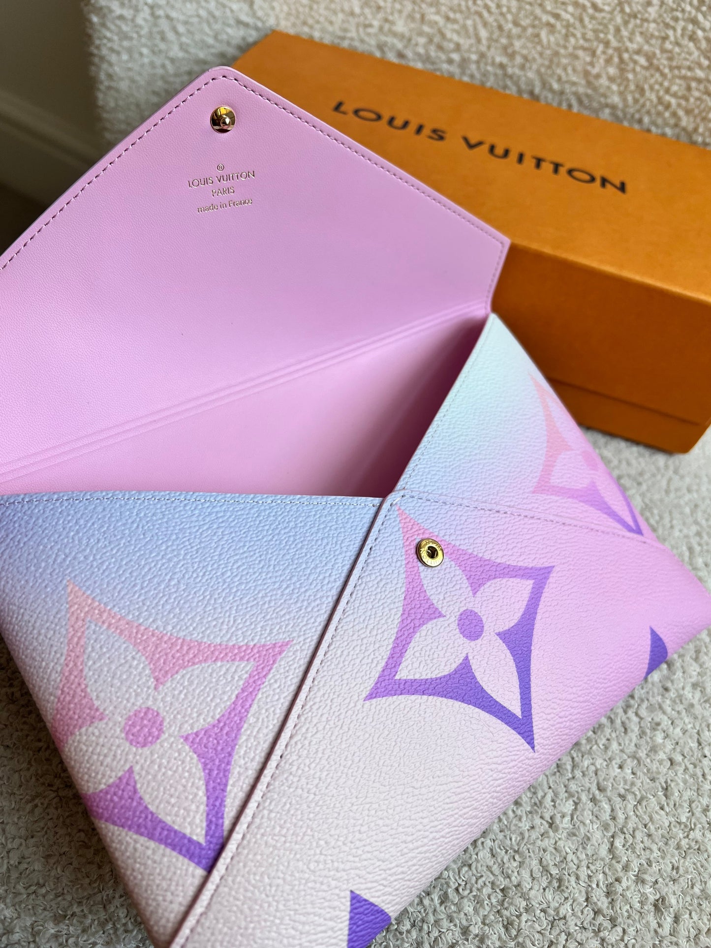 Louis Vuitton Large Kirigami Pouch Sunrise Pastel