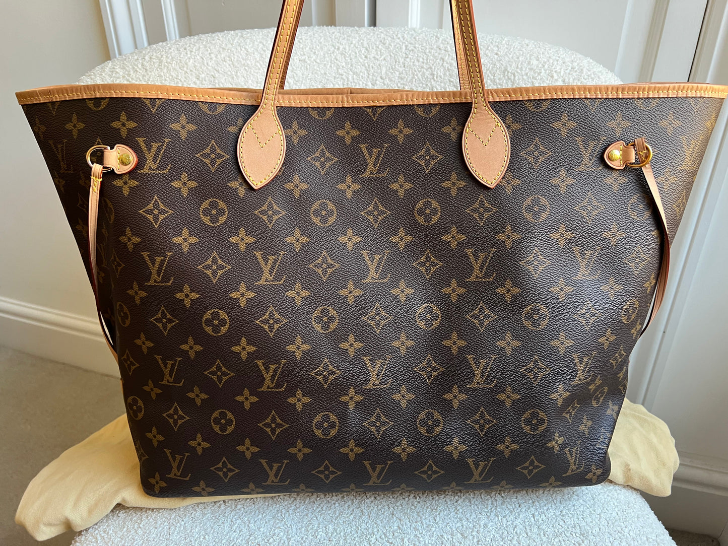 Louis Vuitton Neverfull GM Monogram Pivoine Interior (RRP £1,500)
