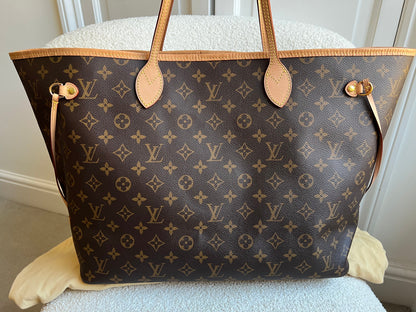 Louis Vuitton Neverfull GM Monogram Pivoine Interior (RRP £1,500)