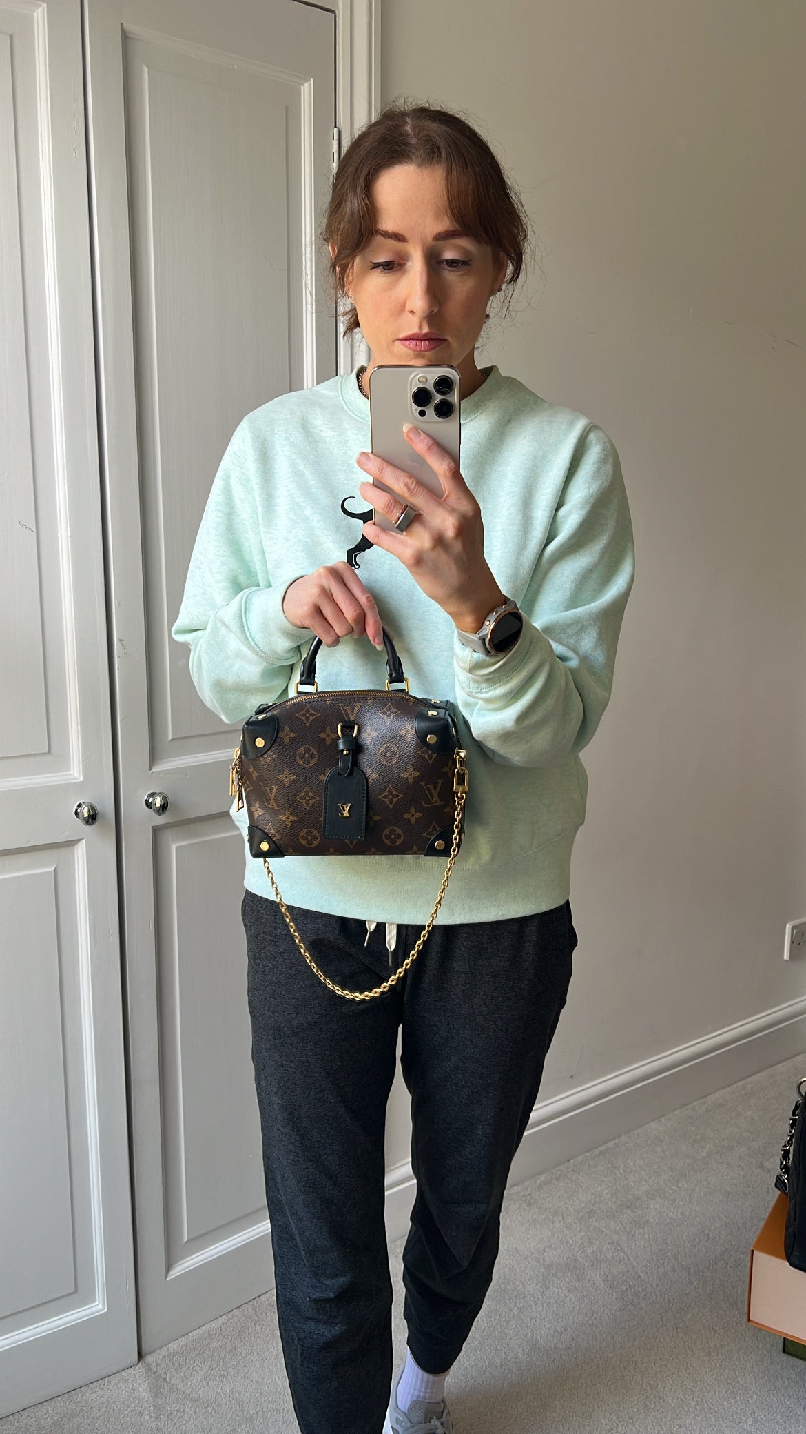 Louis Vuitton Petite Malle Souple Bag (RRP £2320)