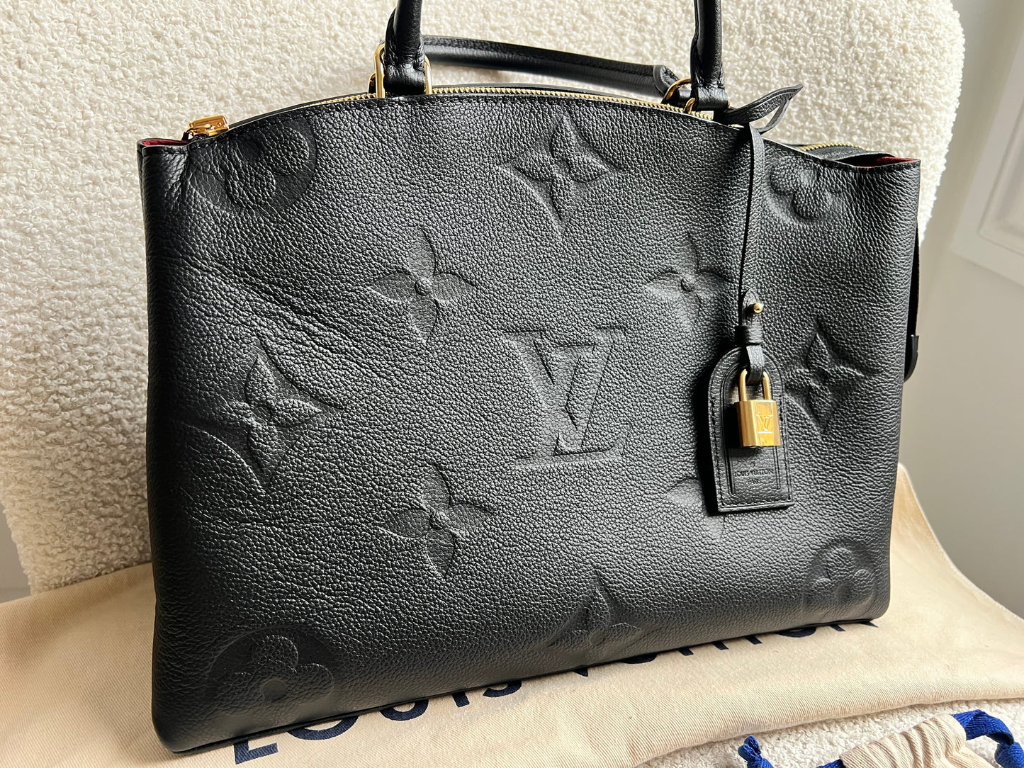 Louis Vuitton Petit Palais Black Empreinte (RRP £2,350)