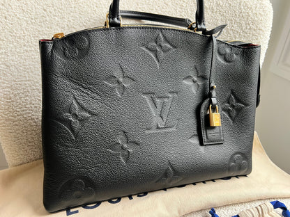 Louis Vuitton Petit Palais Black Empreinte (RRP £2,350)
