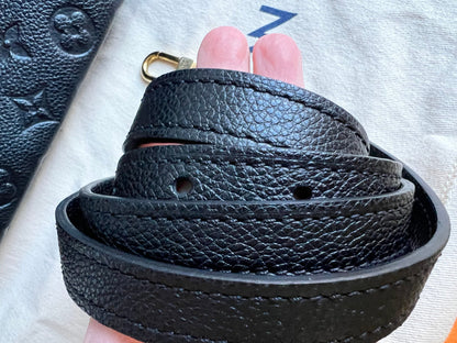 Louis Vuitton Pochette Metis Black Empreinte (RRP £2,200)