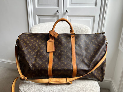Louis Vuitton Vintage Keepall Bandouliere 60