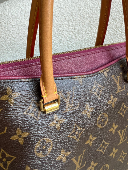 Louis Vuitton Pallas Tote in Monogram and Fuchsia (RRP £1960)