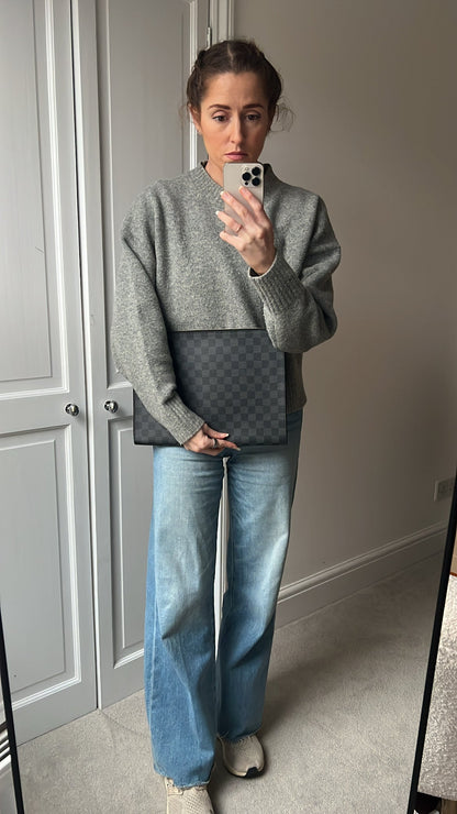 Louis Vuitton Pochette Jour GM Damier Graphite