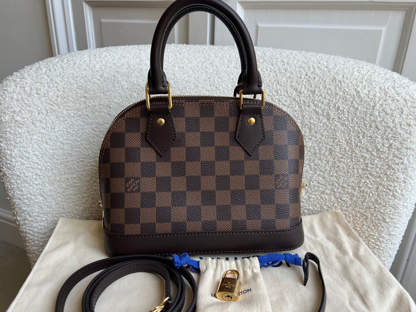 Louis Vuitton Alma BB Damier Ebene (RRP £1,450)