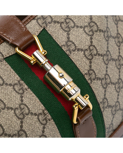 Small Supreme Jackie 1961 Crossbody with Leather Trim and Piston Lock Closure