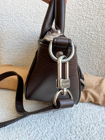 Louis Vuitton Dhanura PM Dark Brown Epi Leather
