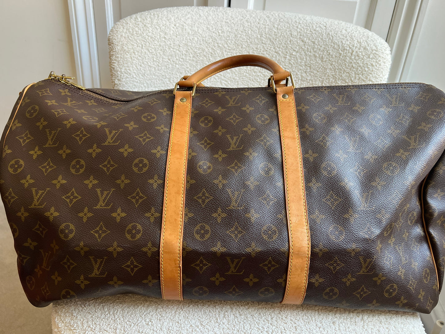 Louis Vuitton Vintage Keepall Bandouliere 60