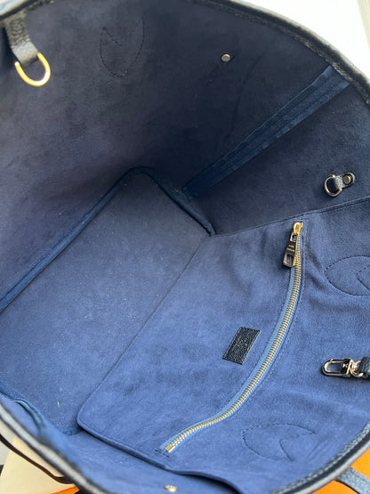 Louis Vuitton Neverfull MM Black Empreinte (RRP £2,010)