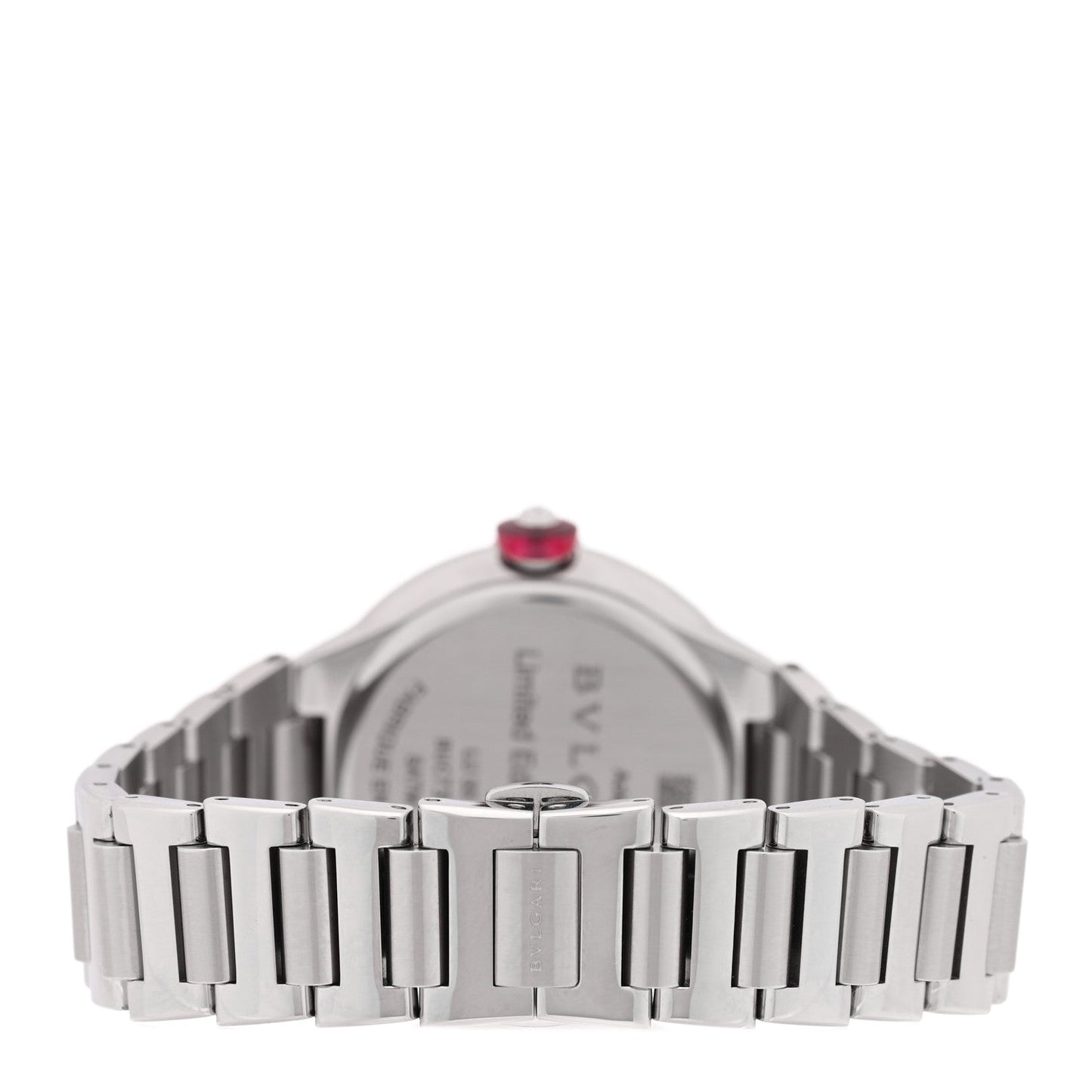 Stainless Steel Diamond 33mm Blue Aventurine Lucea Automatic Watch