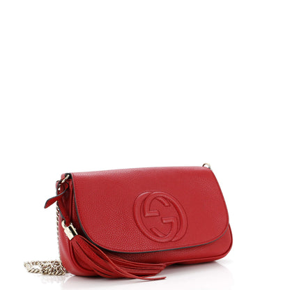Soho Chain Crossbody Bag Leather Medium