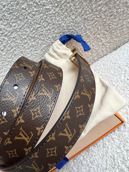 Louis Vuitton Initials Belt Monogram Size 95