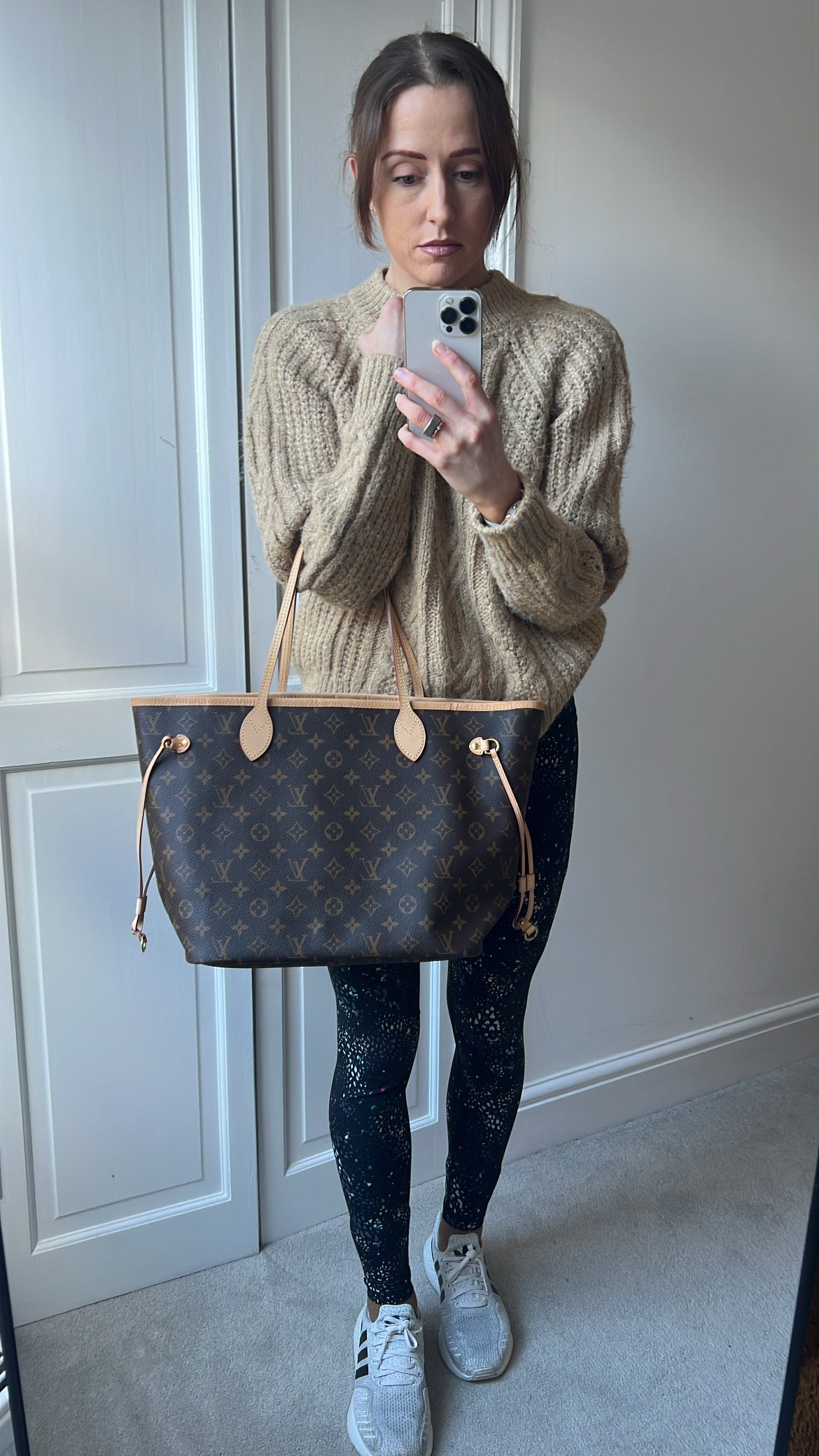 Louis Vuitton Neverfull MM Monogram Pivoine (RRP £1,430)