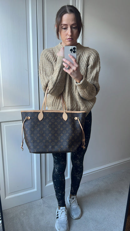 Louis Vuitton Neverfull MM Monogram Pivoine (RRP £1,430)