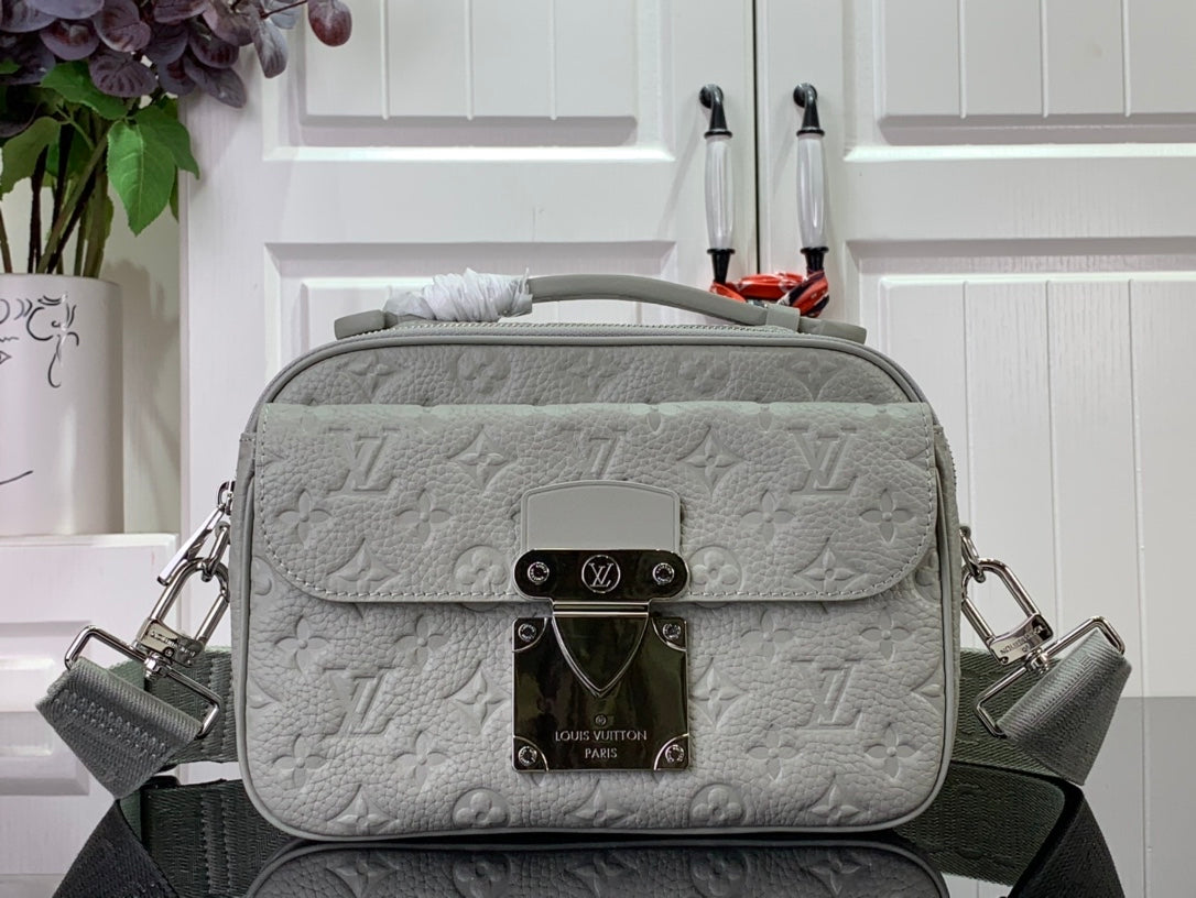 Louis Vuitton S Lock Messenger  Bag
