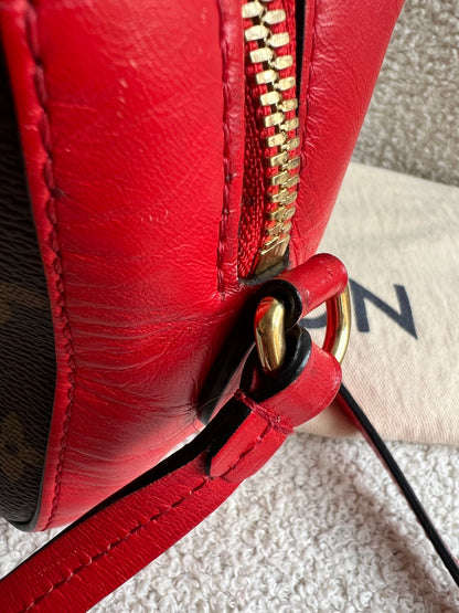 Louis Vuitton Saintonge Monogram Red