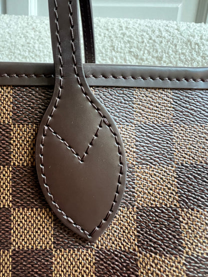 Louis Vuitton Neverfull MM Damier Ebene Cherry Interior (RRP £1,430)