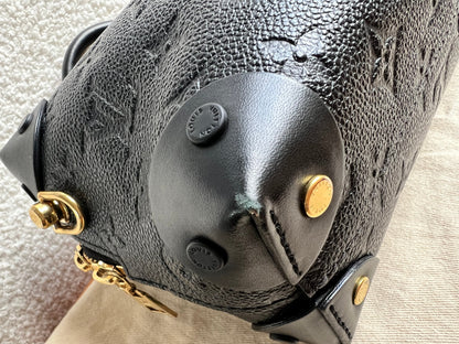 Louis Vuitton Black Empreinte Petite Malle Souple Bag (RRP £2420)