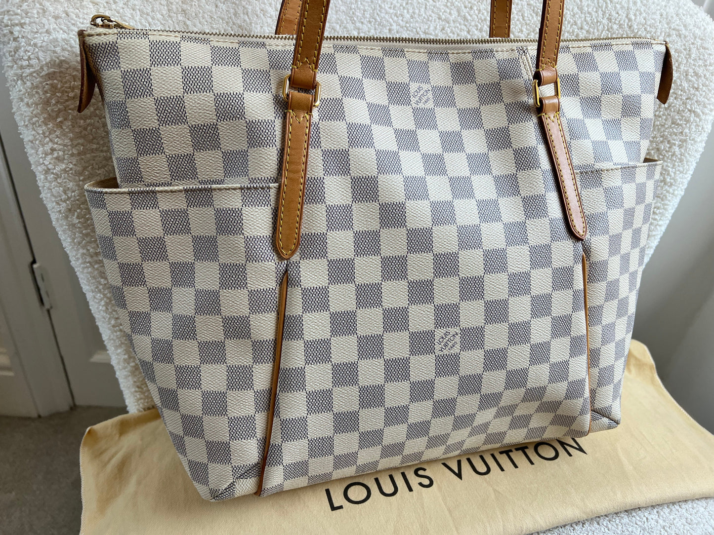 Louis Vuitton Totally MM Damier Azur