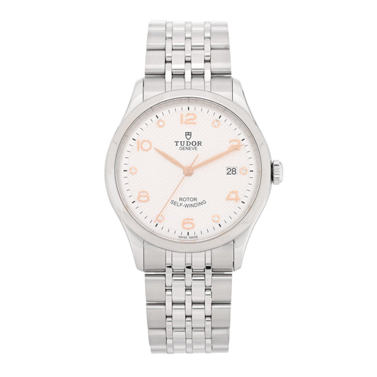 Stainless Steel Diamond 39mm 1926 Automatic Watch White 91550