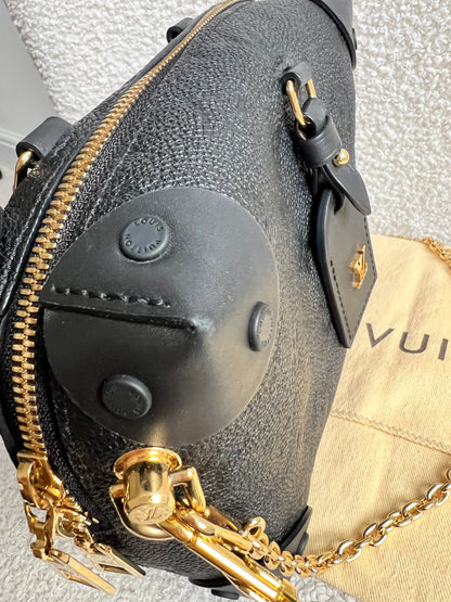 Louis Vuitton Black Empreinte Petite Malle Souple Bag (RRP £2420)