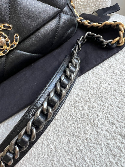 Chanel Small 19 in Black Lambskin (RRP £5,590)