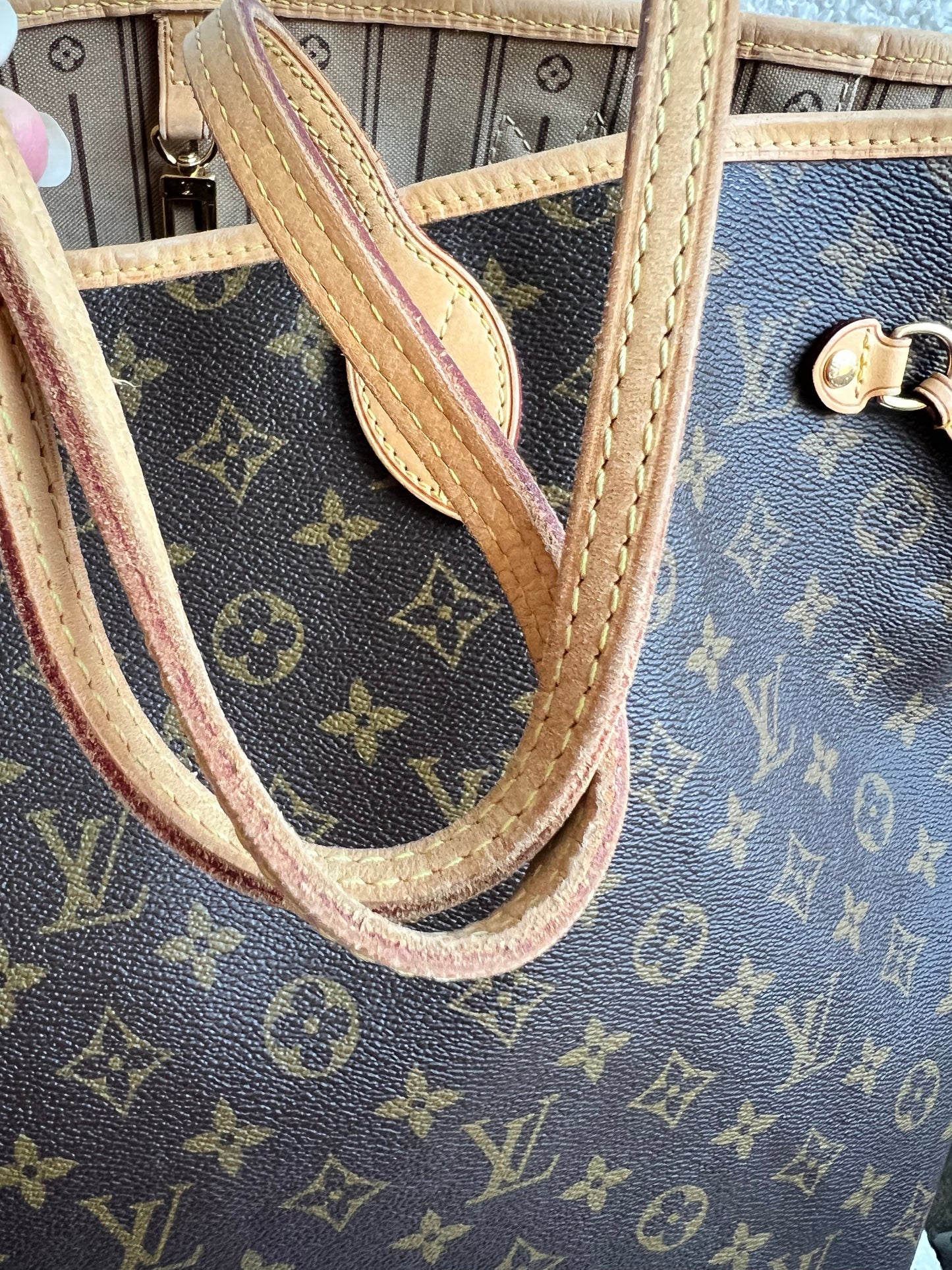 Louis Vuitton Neverfull GM Monogram Beige Interior (RRP £1,460)