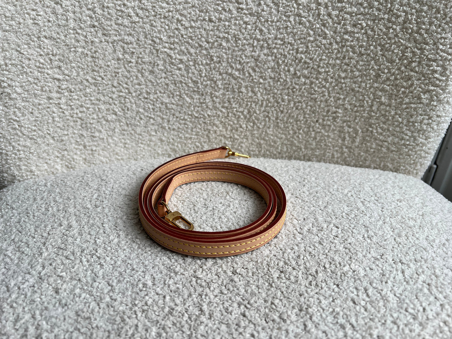 Louis Vuitton Natural Leather Shoulder Strap