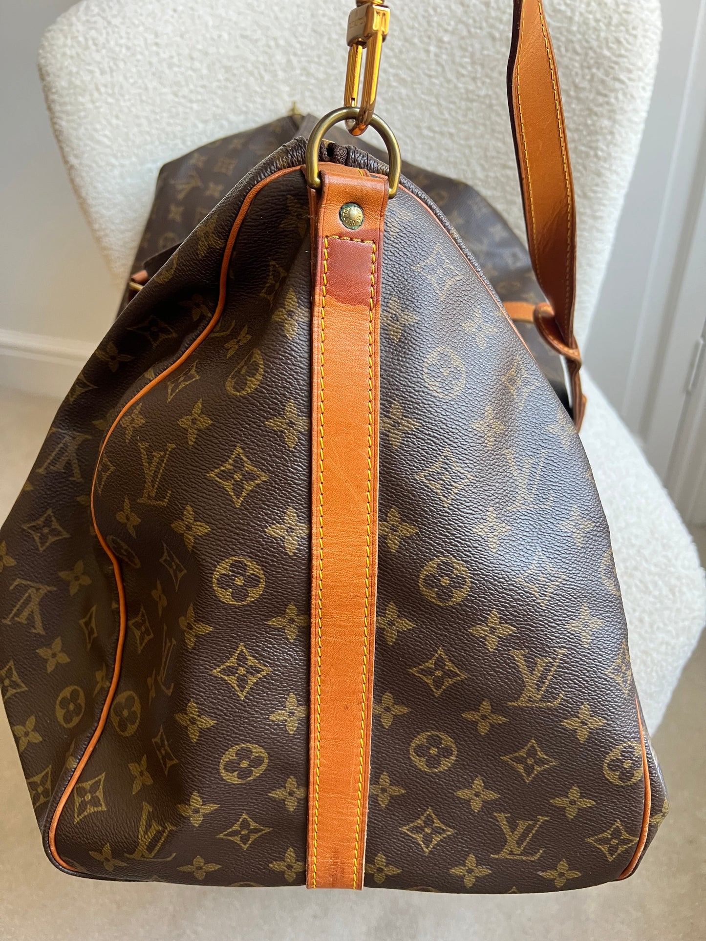 Louis Vuitton Vintage Keepall Bandouliere 60