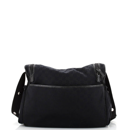 Diaper Crossbody Bag GG Canvas