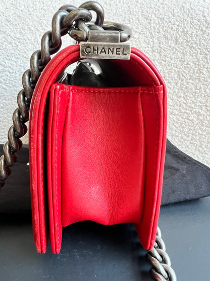 Chanel Small Red Boy Bag (RRP £5,390)