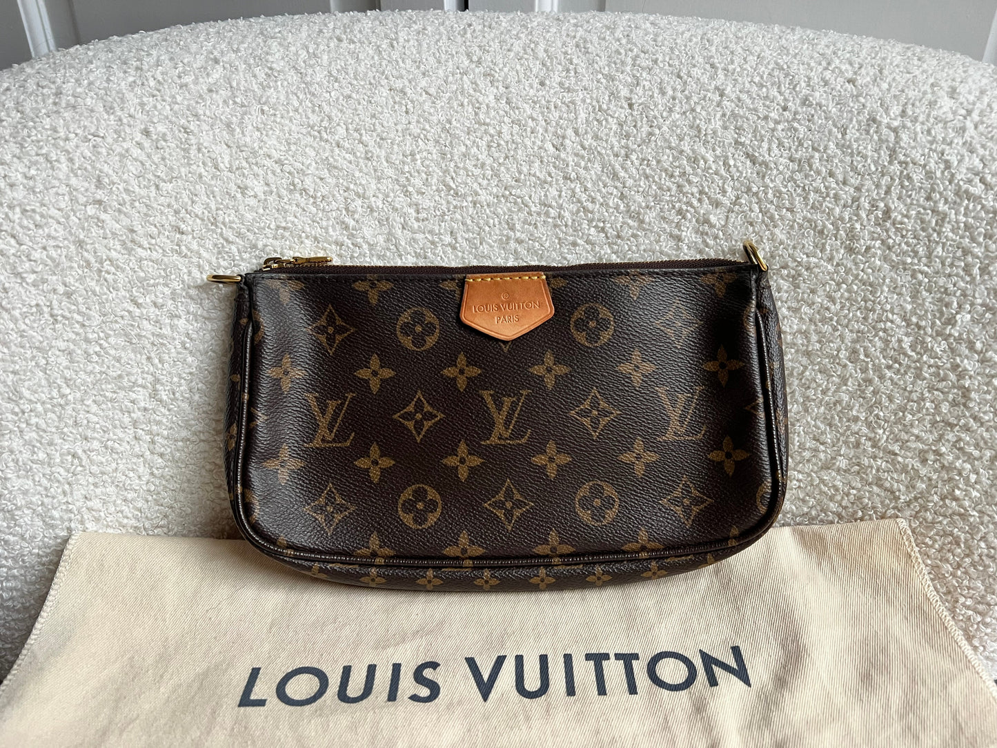 Louis Vuitton Multi Pochette Accessoires Rose Chiaro (RRP £2030)