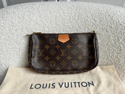 Louis Vuitton Multi Pochette Accessoires Rose Chiaro (RRP £2030)