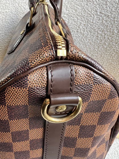 Louis Vuitton Speedy Bandouliere 30 Damier Ebene (RRP £1490)