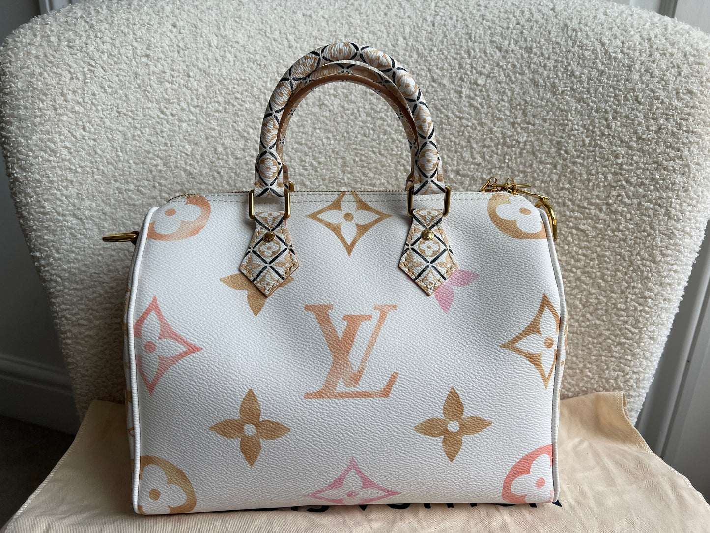 Louis Vuitton Speedy 25 Bandouliere By The Pool 2.0 Giant Monogram (RRP £2030)