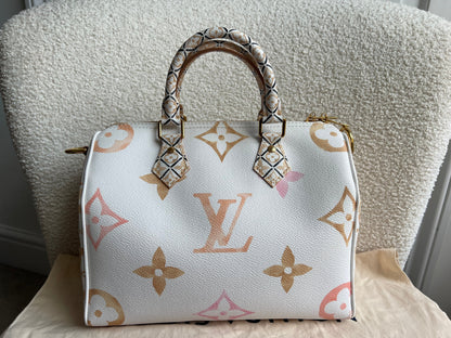 Louis Vuitton Speedy 25 Bandouliere By The Pool 2.0 Giant Monogram (RRP £2030)