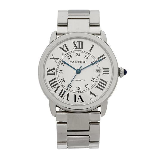 Stainless Steel 42mm Ronde Solo Automatic Watch