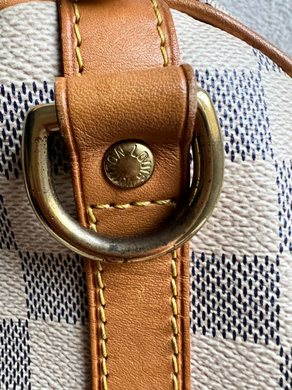 Louis Vuitton Speedy 25 Bandouliere Damier Azur (RRP £1,440)