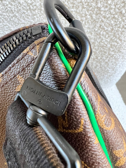 Louis Vuitton Keepall Bandouliere 50 Monogram Macassar and Minty Green (RRP £2,520)