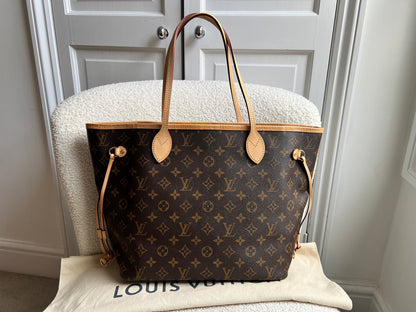 Louis Vuitton Neverfull MM Monogram Pivoine (RRP £1,430)