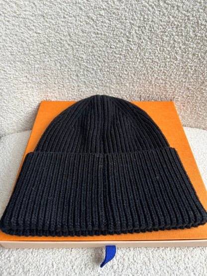 Louis Vuitton Black Beanie Noir