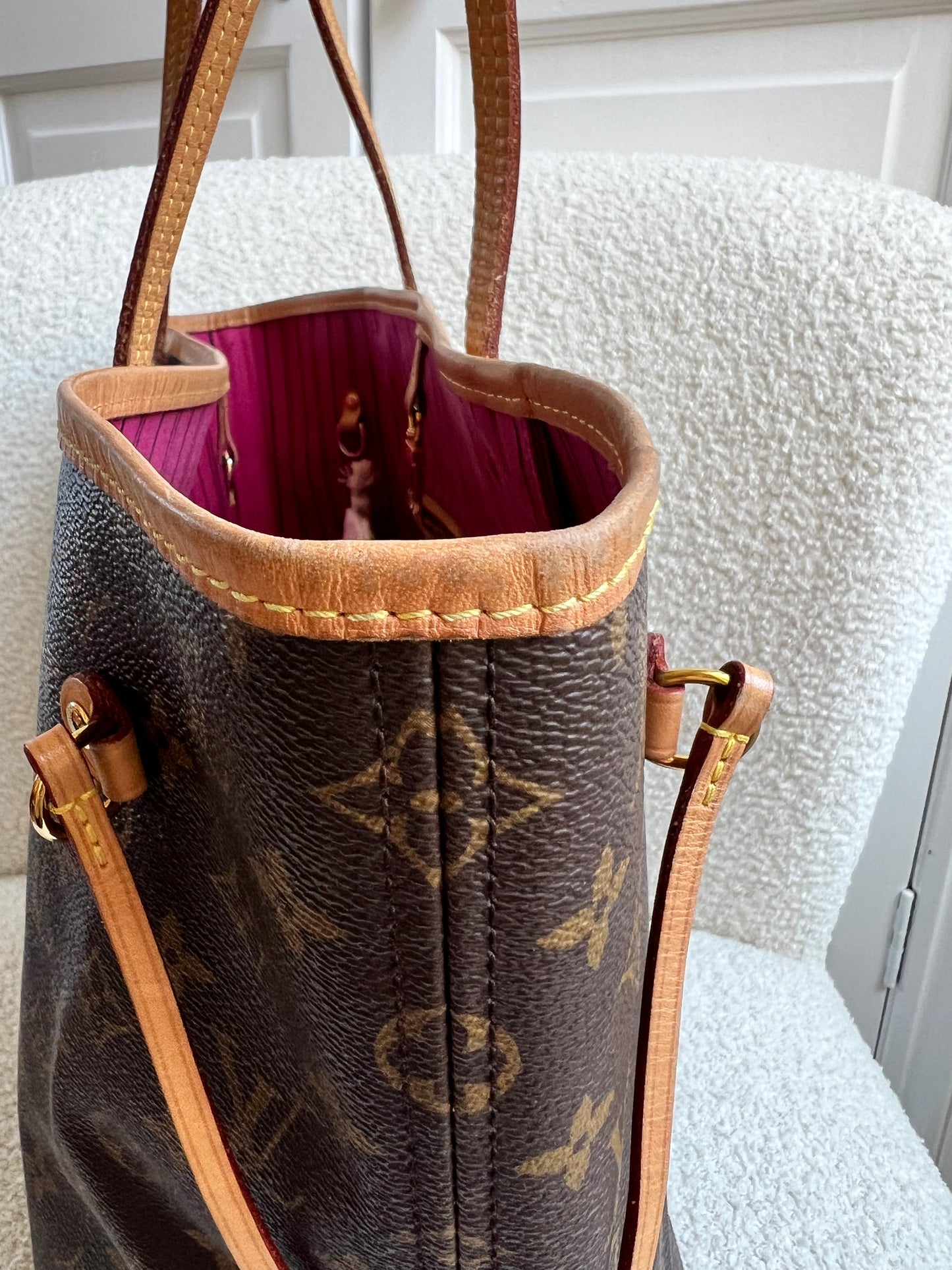 Louis Vuitton Neverfull MM Monogram Pivoine (RRP £1,430)