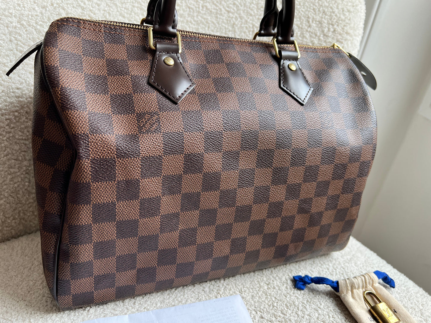 Louis Vuitton Speedy 30 Damier Ebene (RRP £1240)
