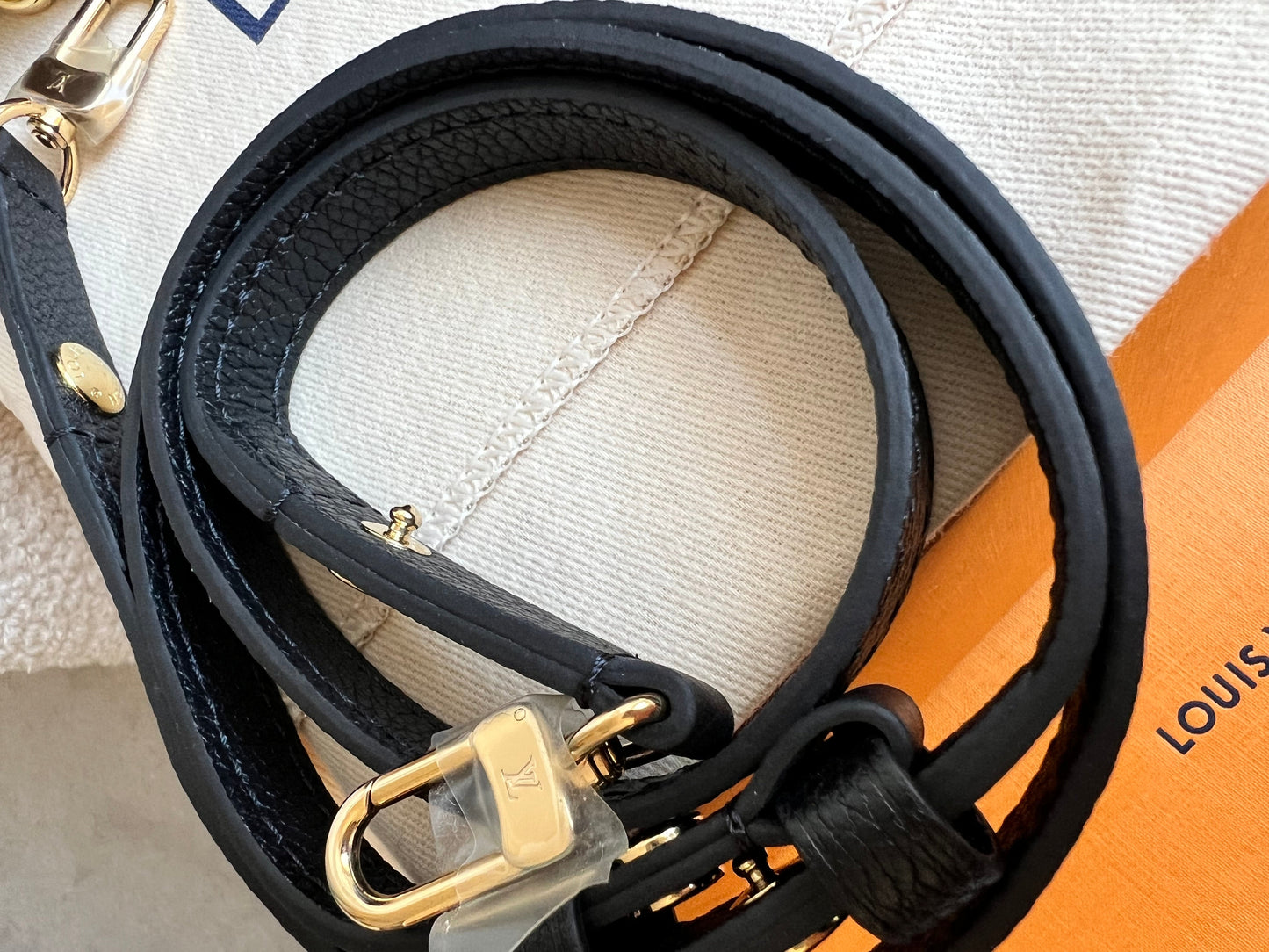 Louis Vuitton Ivy Wallet on Chain Bag Black Empreinte (RRP £1,460)