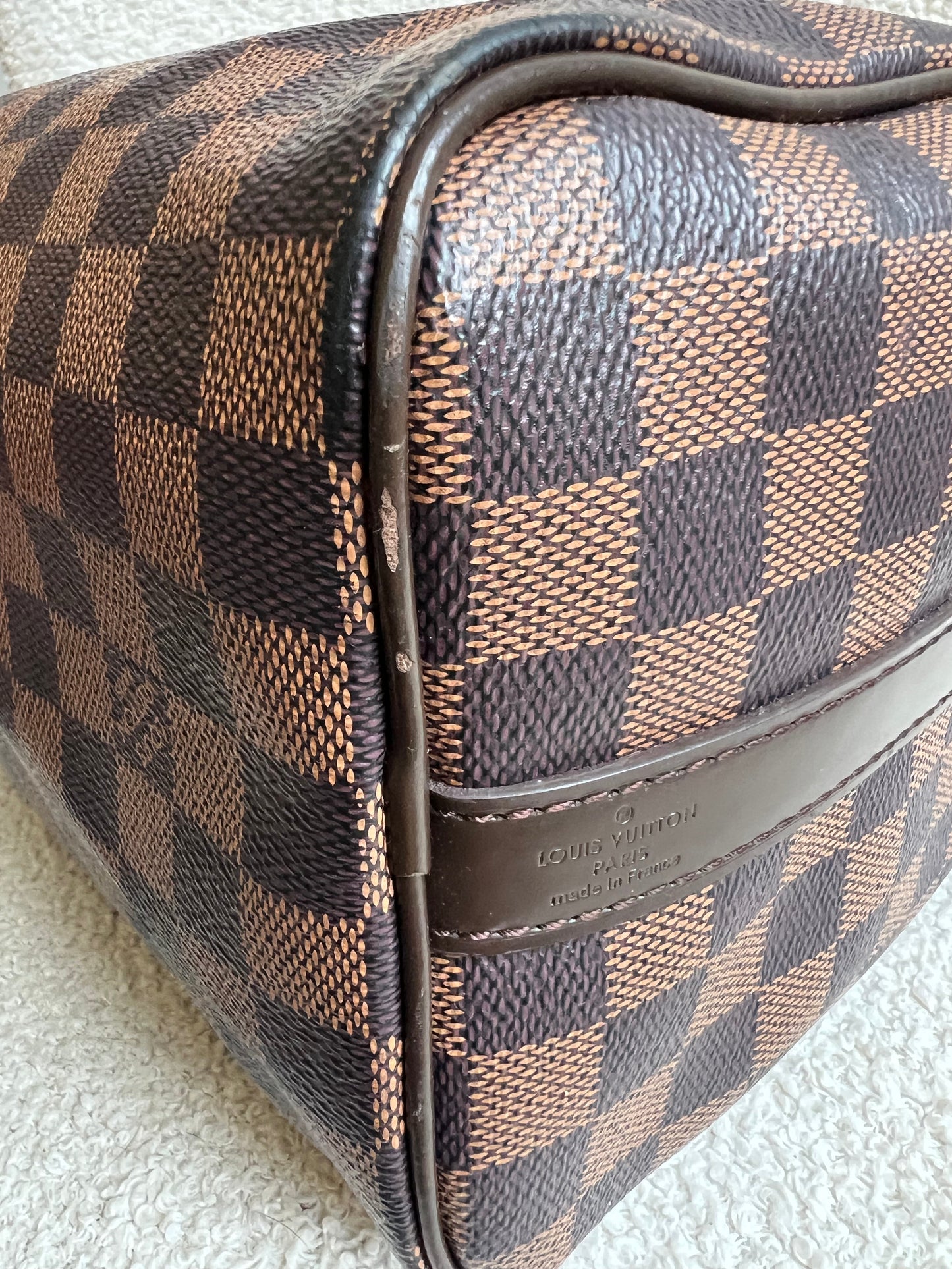 Louis Vuitton Speedy 25 Bandouliere Damier Ebene (RRP £1,440)